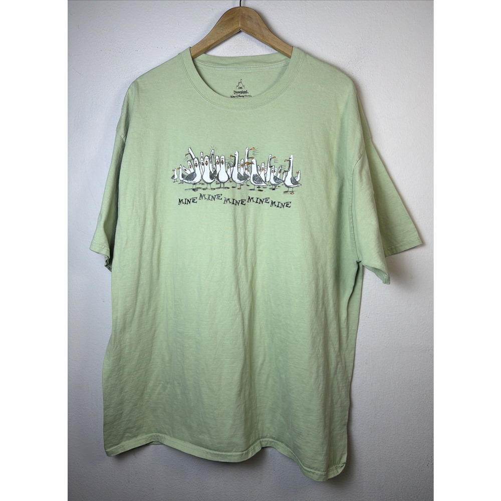Disney Finding Nemo Mine Mine T-Shirt Green 2xl Men Disney Parks Exclusive dory